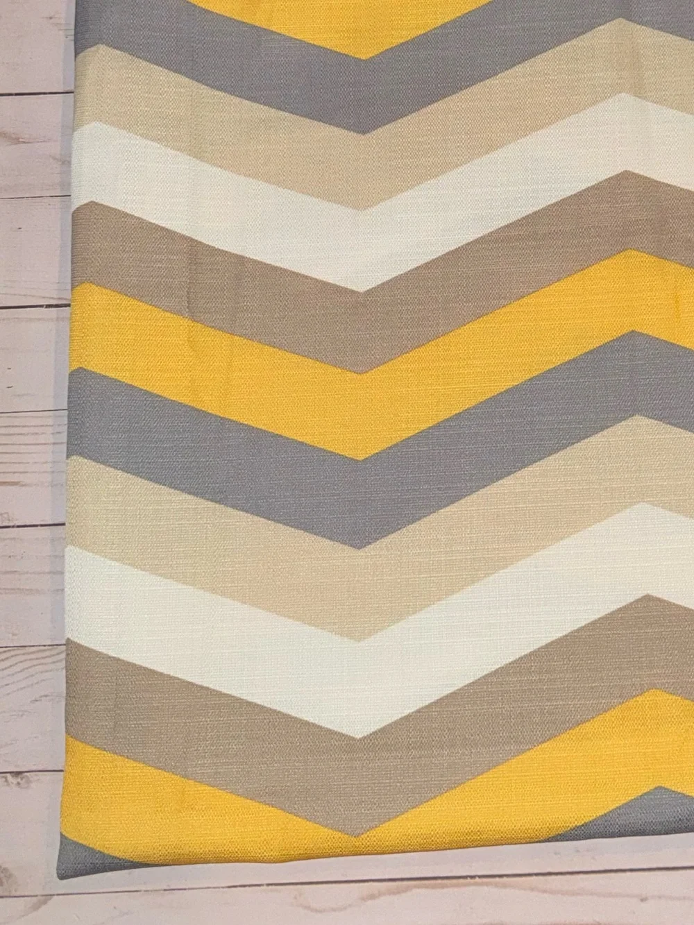 Chevron curtain panel NWOT